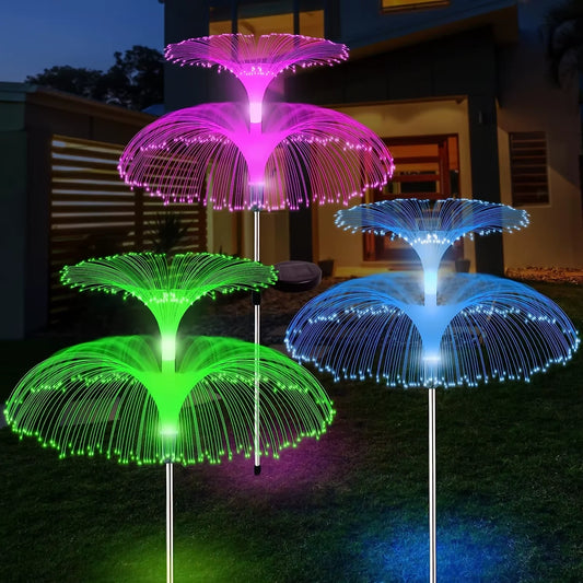 Magical Solar Jellyfish Lights